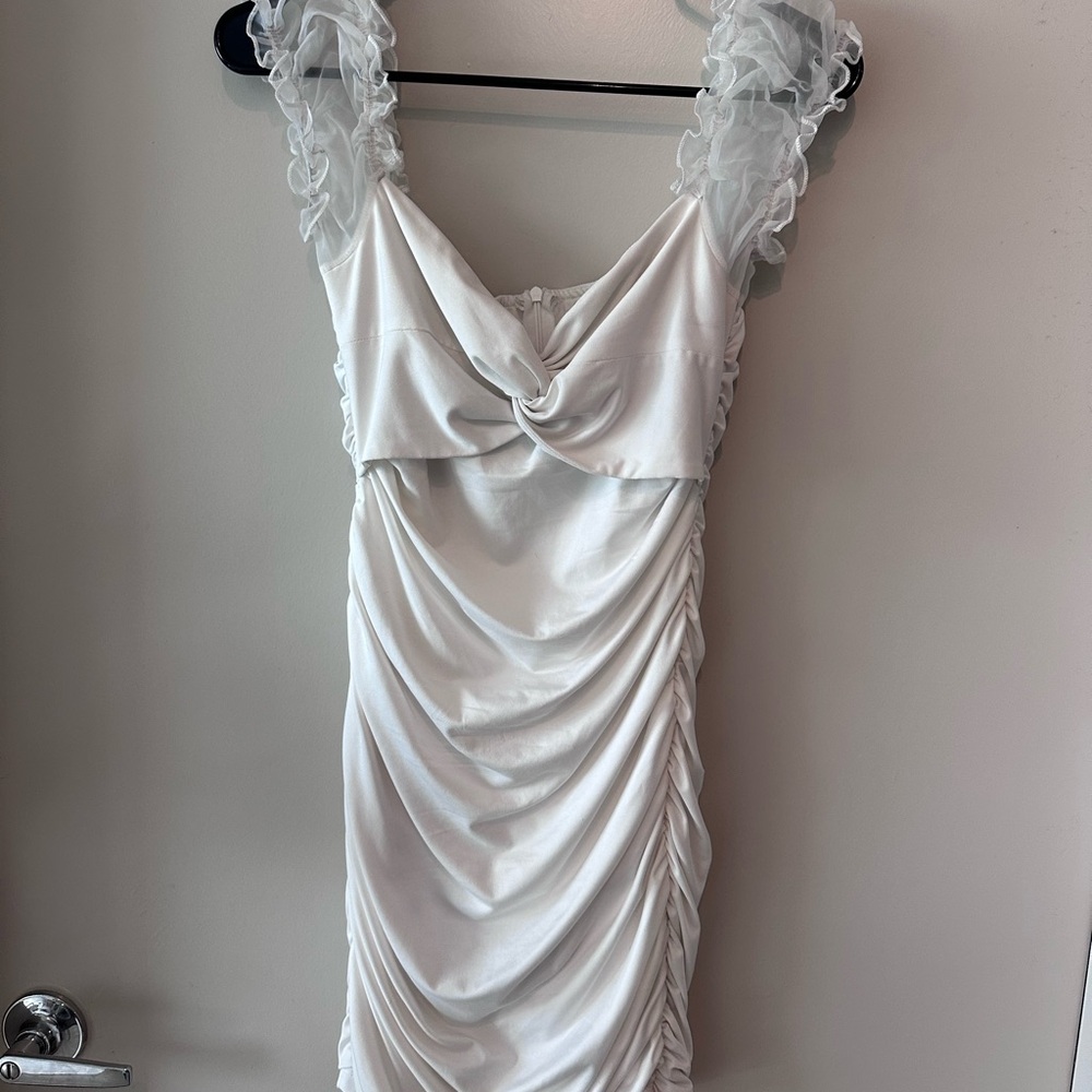 That’s So Fetch White Mini Dress